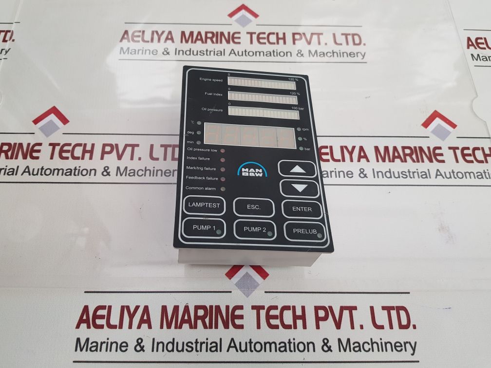 Man B&W 3171197-4 Hmi Panel Revision: 1.7
