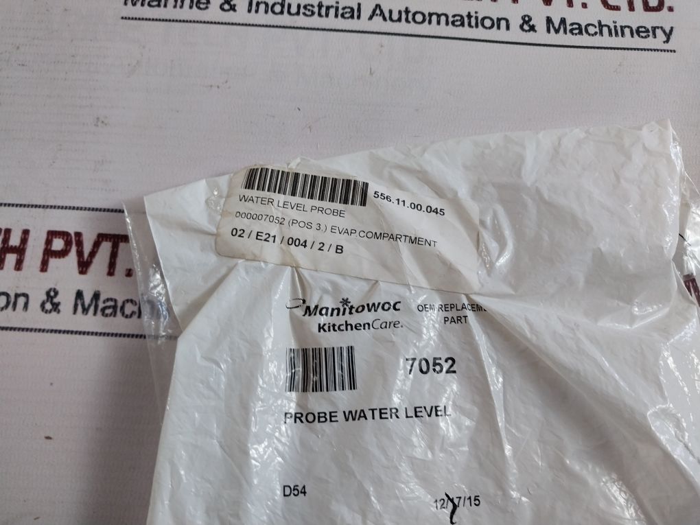 Manitowoc 7052 Probe Water Level