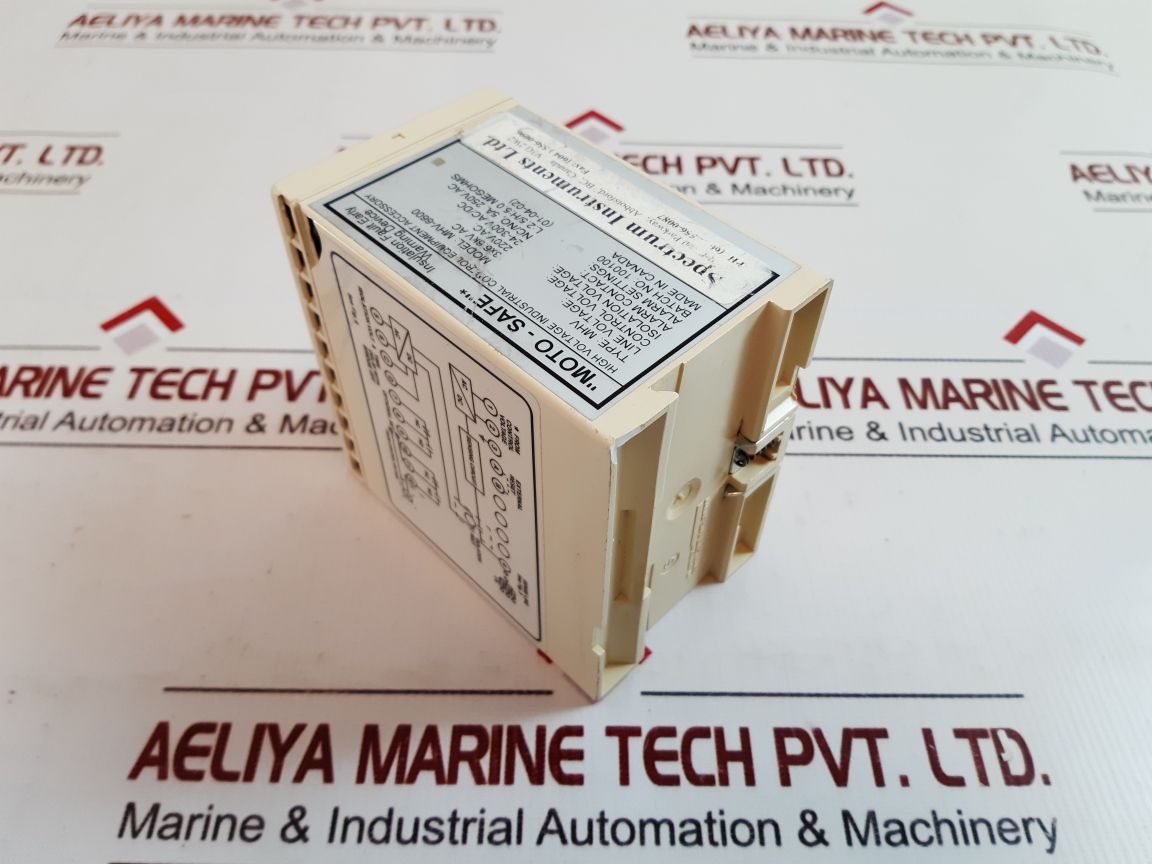 Moto-safe Mhv-6600 Insulation Fault Detector Mhv
