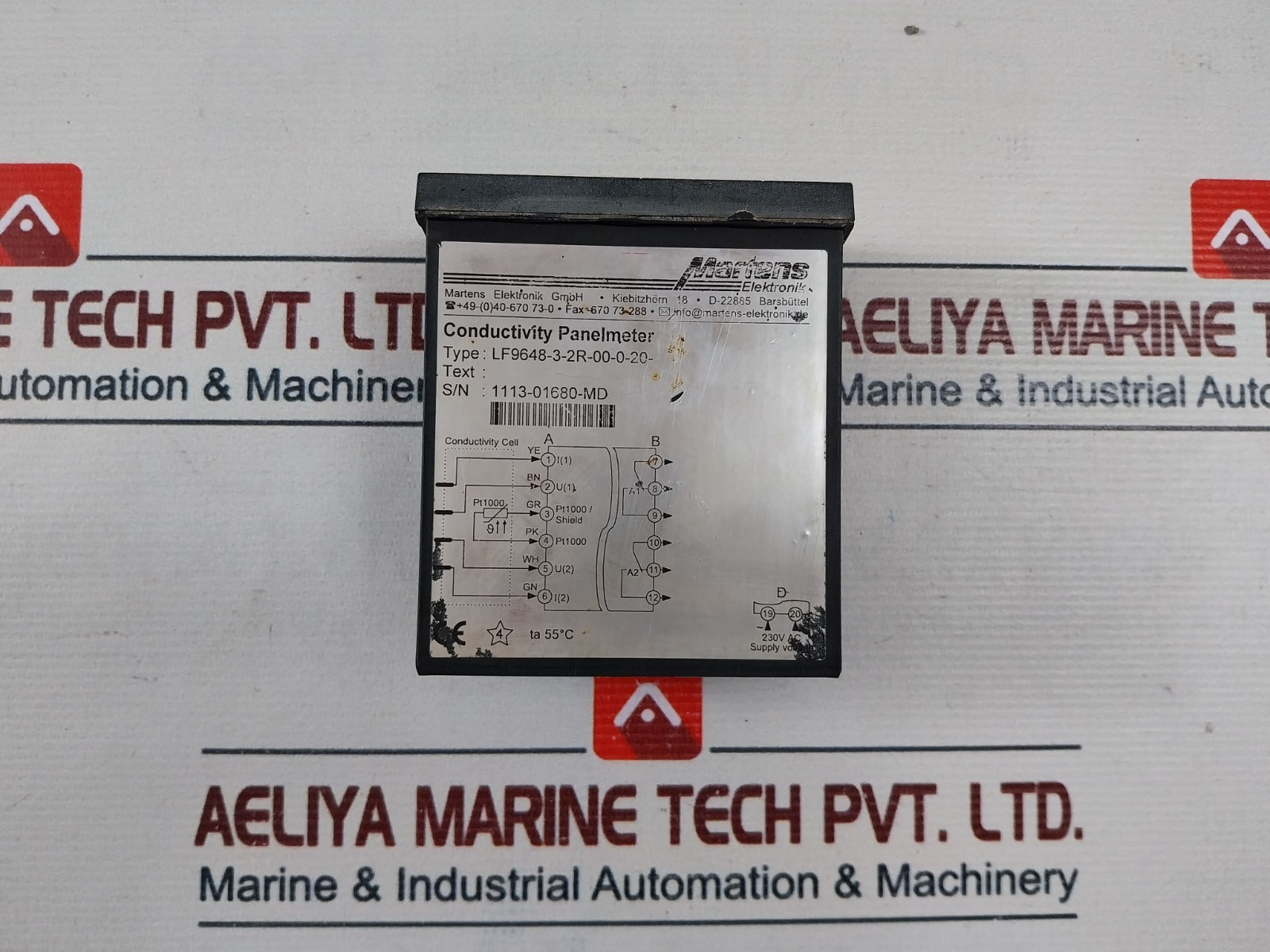 Martens Lf9648-3-2R-00-0-20 Conductivity Panelmeter
