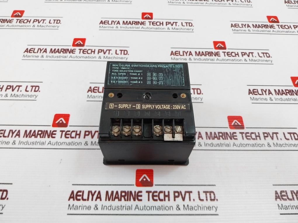 Mathura 3Mh12 Electronic Hooter 230V Ac