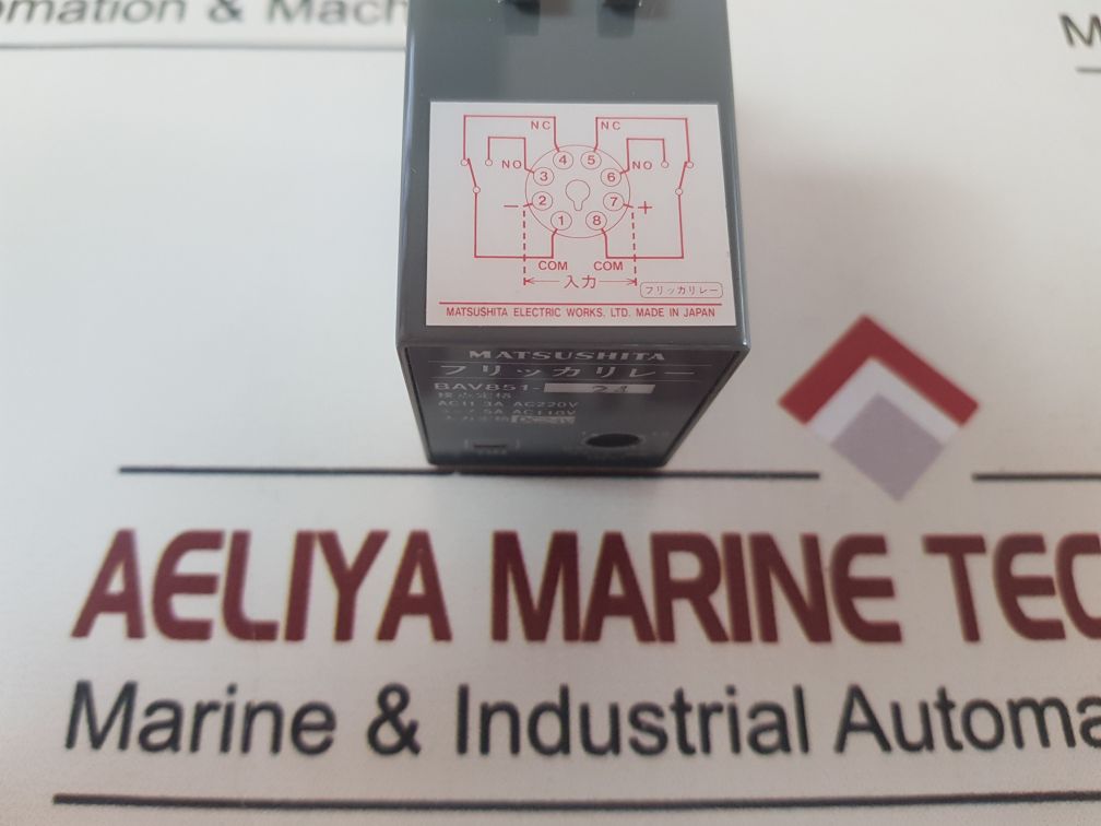 Matsushita Bav851-24 Flicker Relay