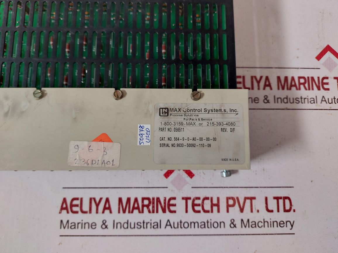 Max Control Systems 056511 24V Ac/Dc Digital Input 564-9-0-a0-00-00-00