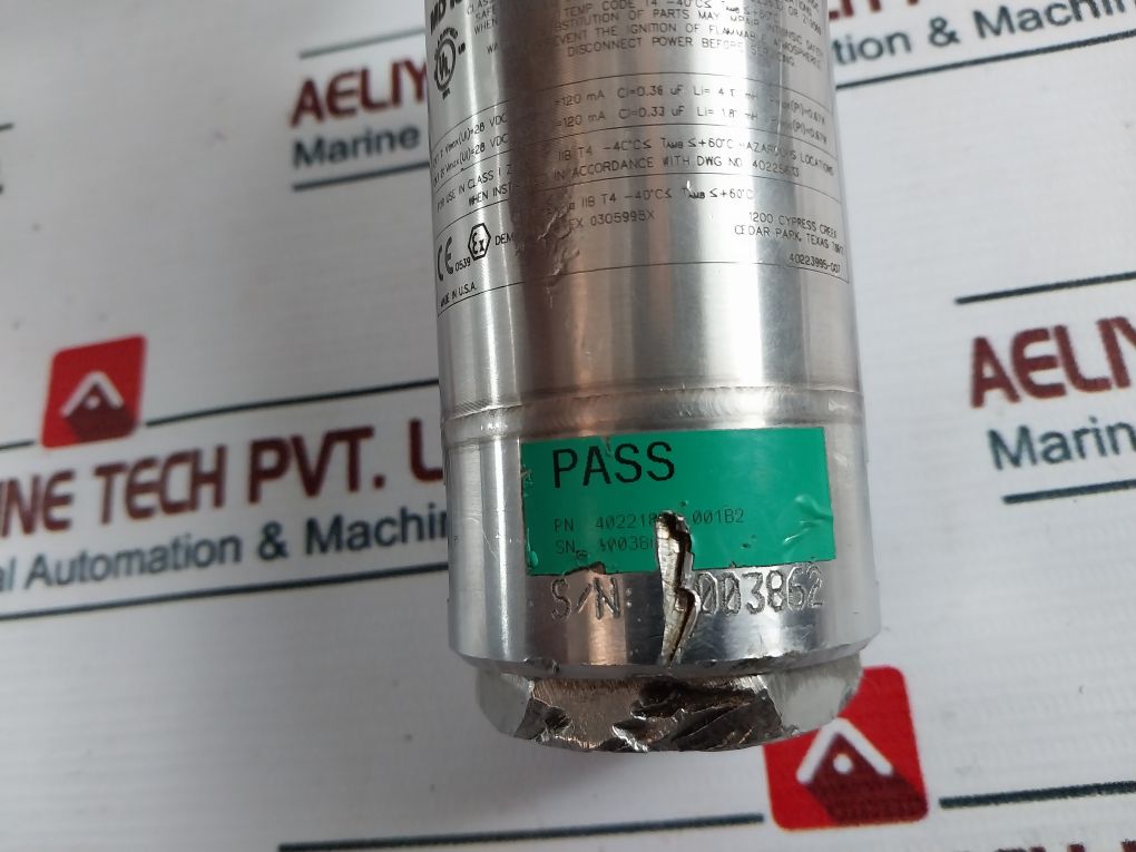 Md Totco 40221805-001B2Ln Pressure Transducer 4-20Ma 1000Psi
