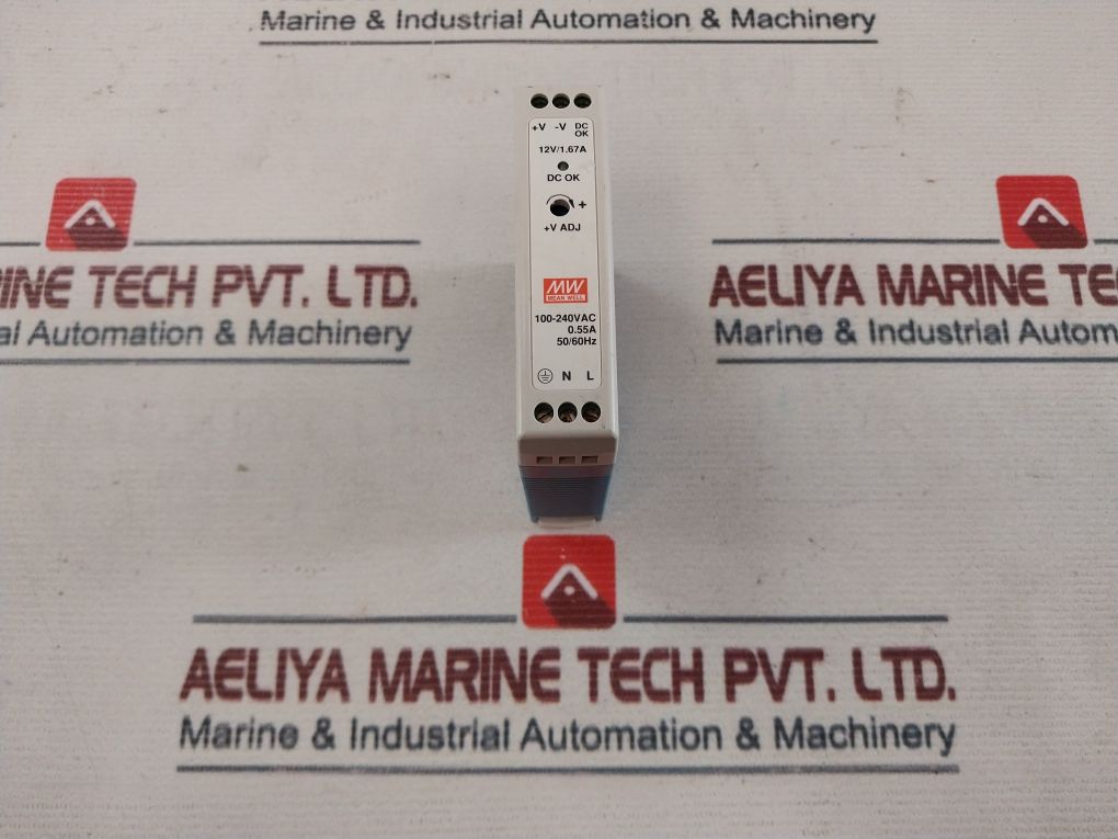 Mean Well Mdr-20-12 Din Rail Power Supply