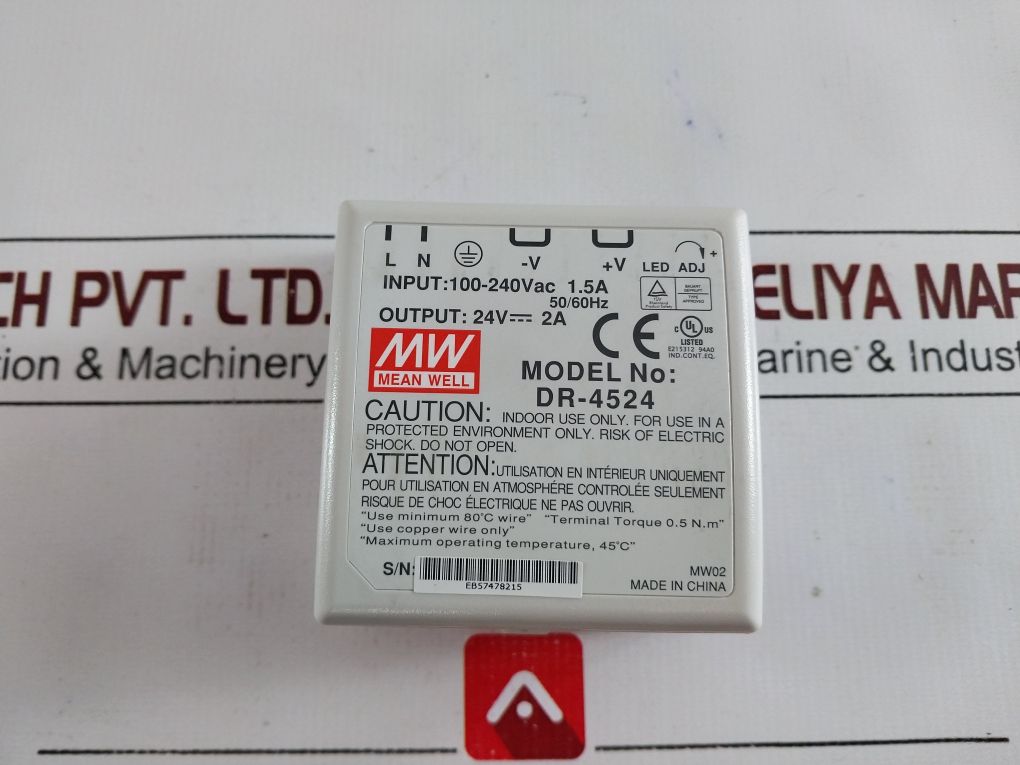 Meanwell Dr-4524 Power Supply