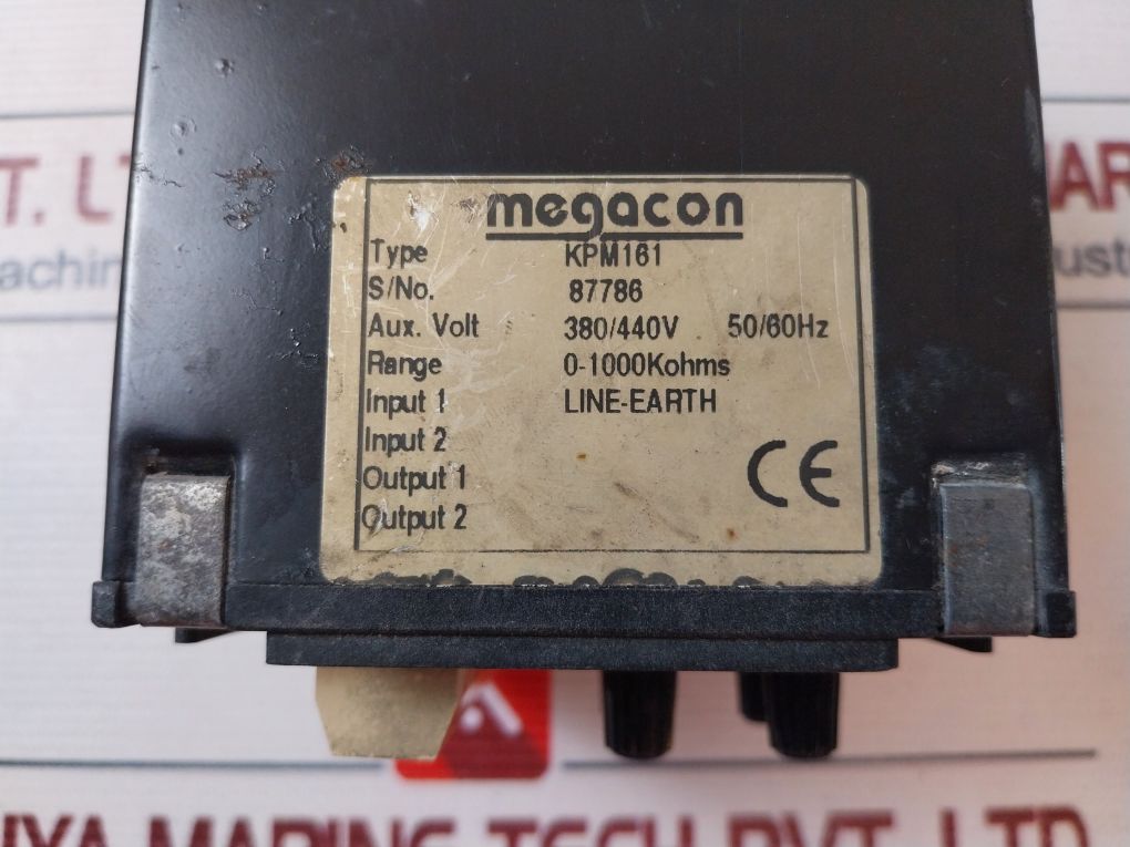 Megacon Kpm161 Earth Fault Guard 0-1000 K Ohms