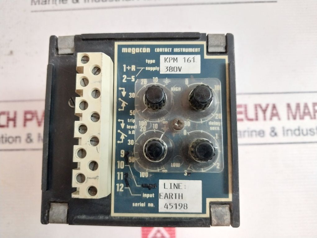 Megacon Kpm 161 Earth Fault Guard 380 V