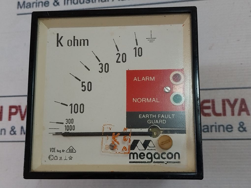 Megacon Kpm 161 Earth Fault Guard Monitor