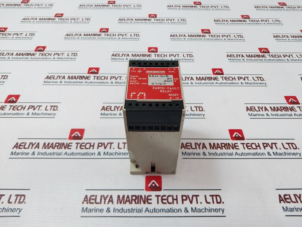 Megacon Krm161B Earth Fault Relay 220V