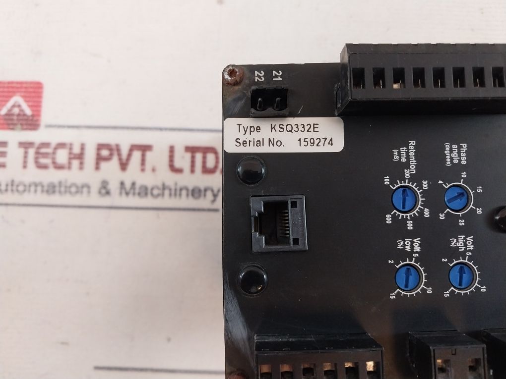 Megacon Ksq332E Sector Synchronising Relay With Dead Bus Facility