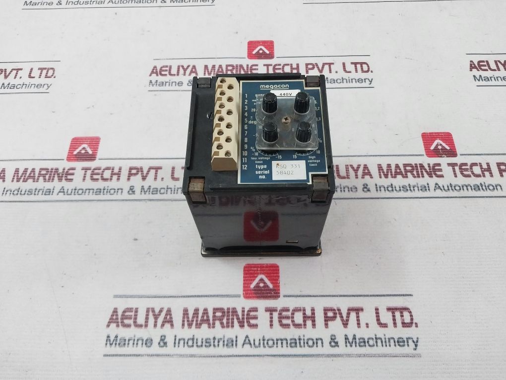 Megacon Ksq 331 Synchronising Relay 440V