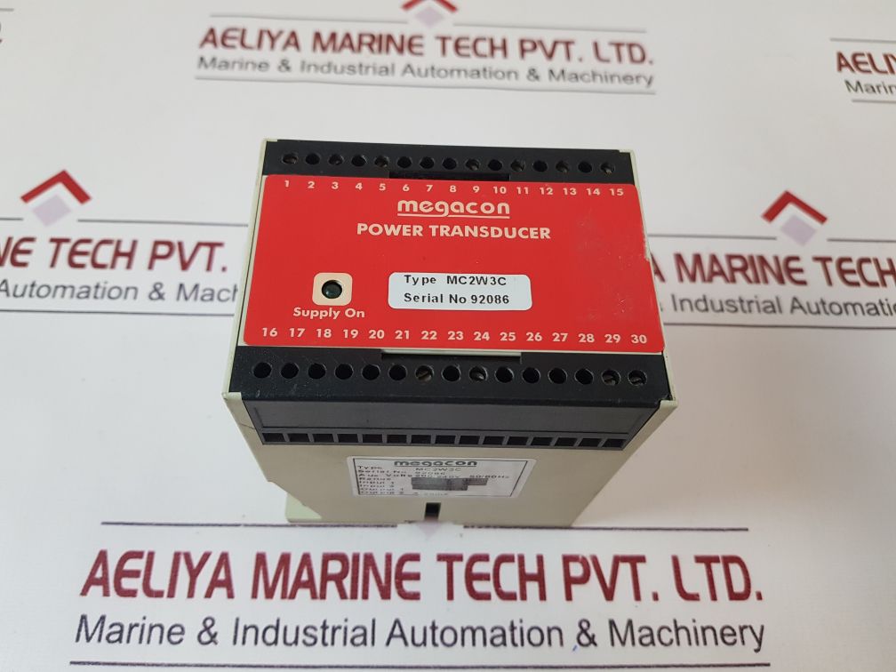 Megacon Mc2W3C Power Transducer 0-2857, 9Kw