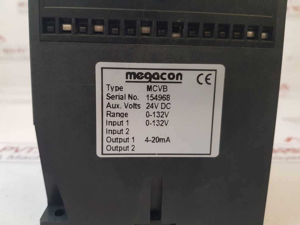 Megacon Mcvb Voltage Transducer 0-132V