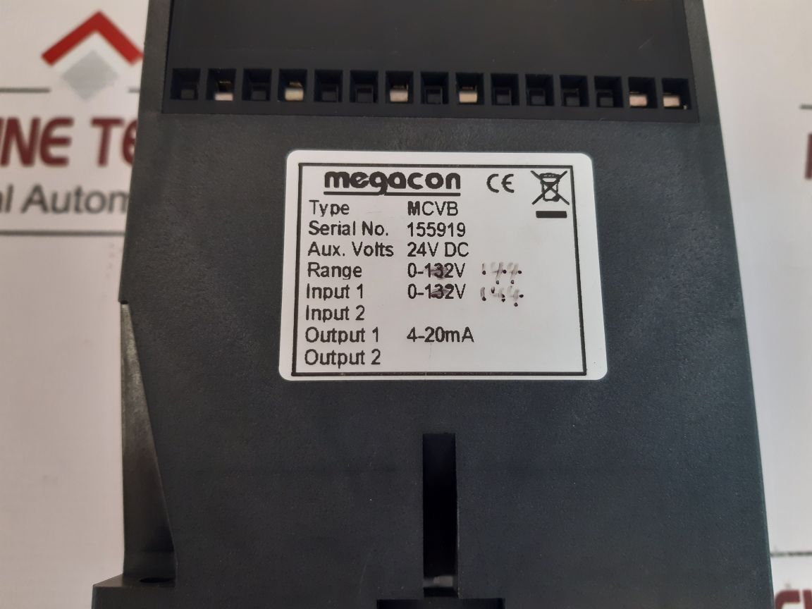 Megacon Mcvb Voltage Transducer 0-144V
