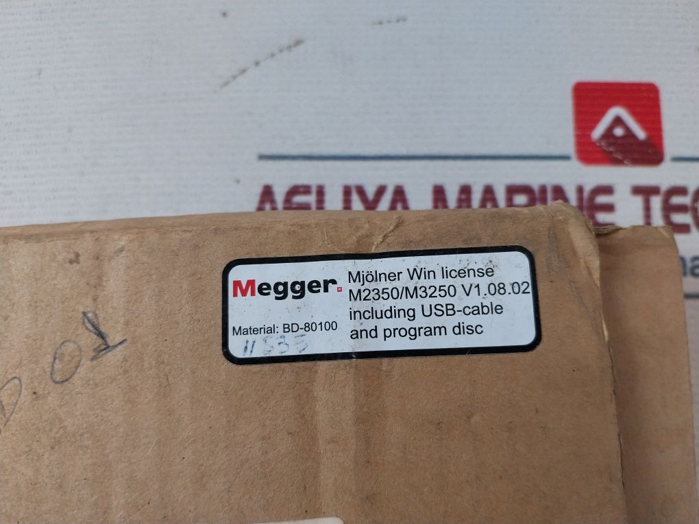 Megger Bd-80100 Usb Cable And Program Disc Bd-8010X