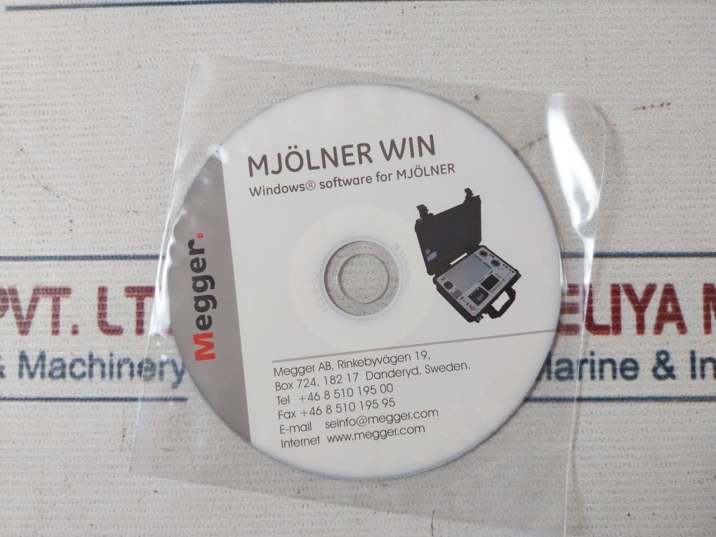 Megger Bd-80100 Usb Cable And Program Disc Bd-8010X