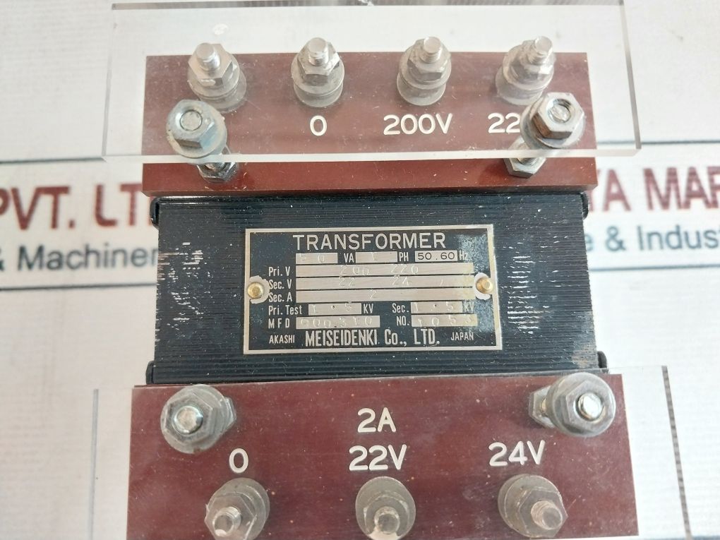 Meisei Denki 900.310 Transformer 50 Va 1 Ph