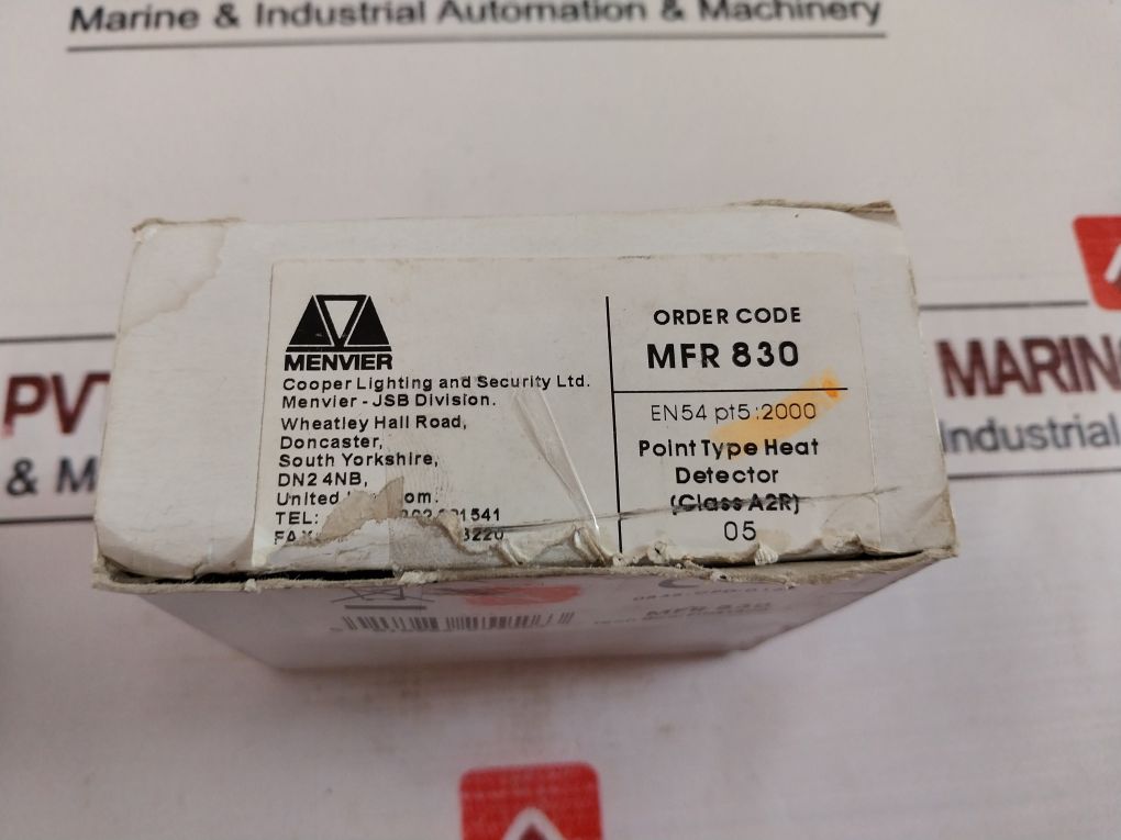 Menvier Mfr 830 Heat Detector
