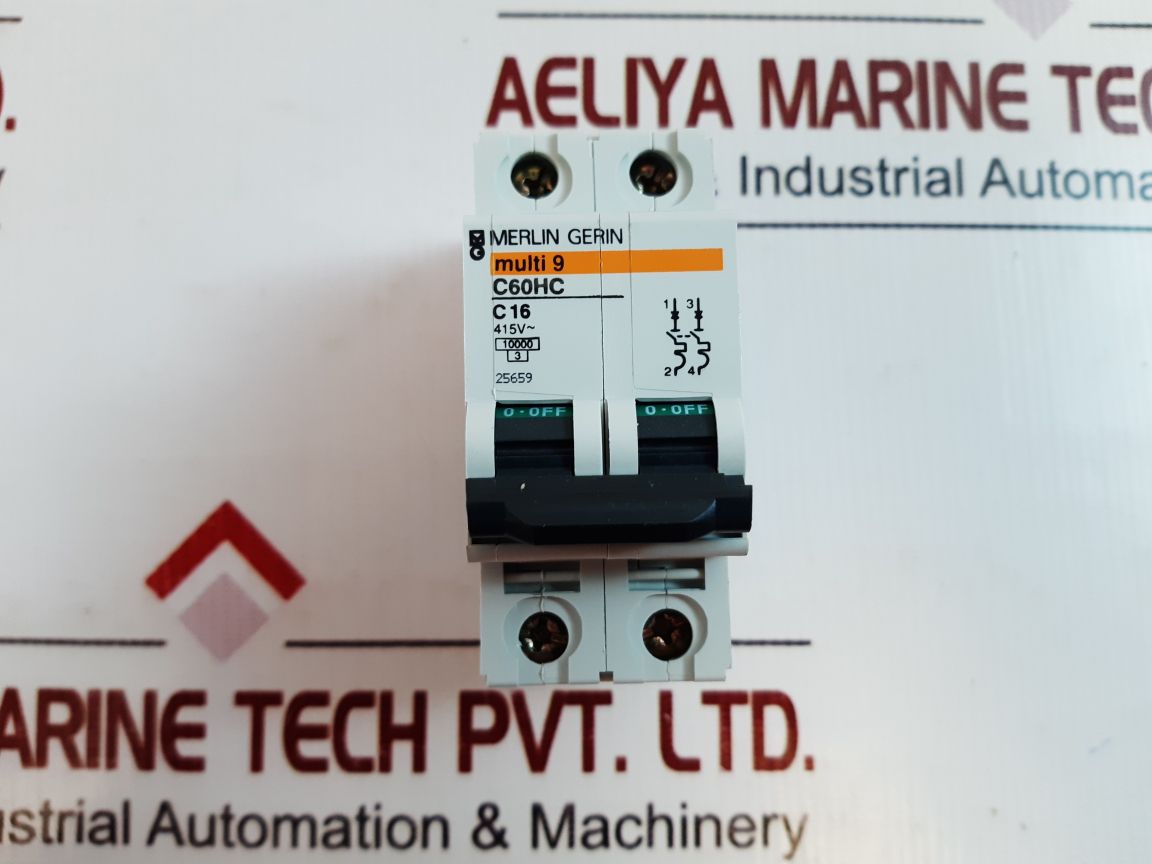 Merlin Gerin Multi9 C60Hc C16 Circuit Breaker
