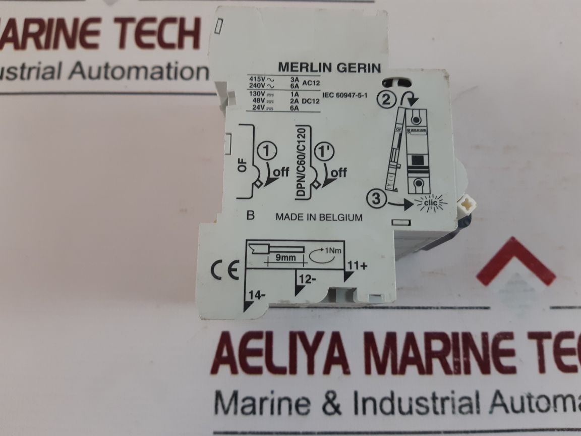 Merlin Gerin Multi9 C60N C16 Circuit Breaker
