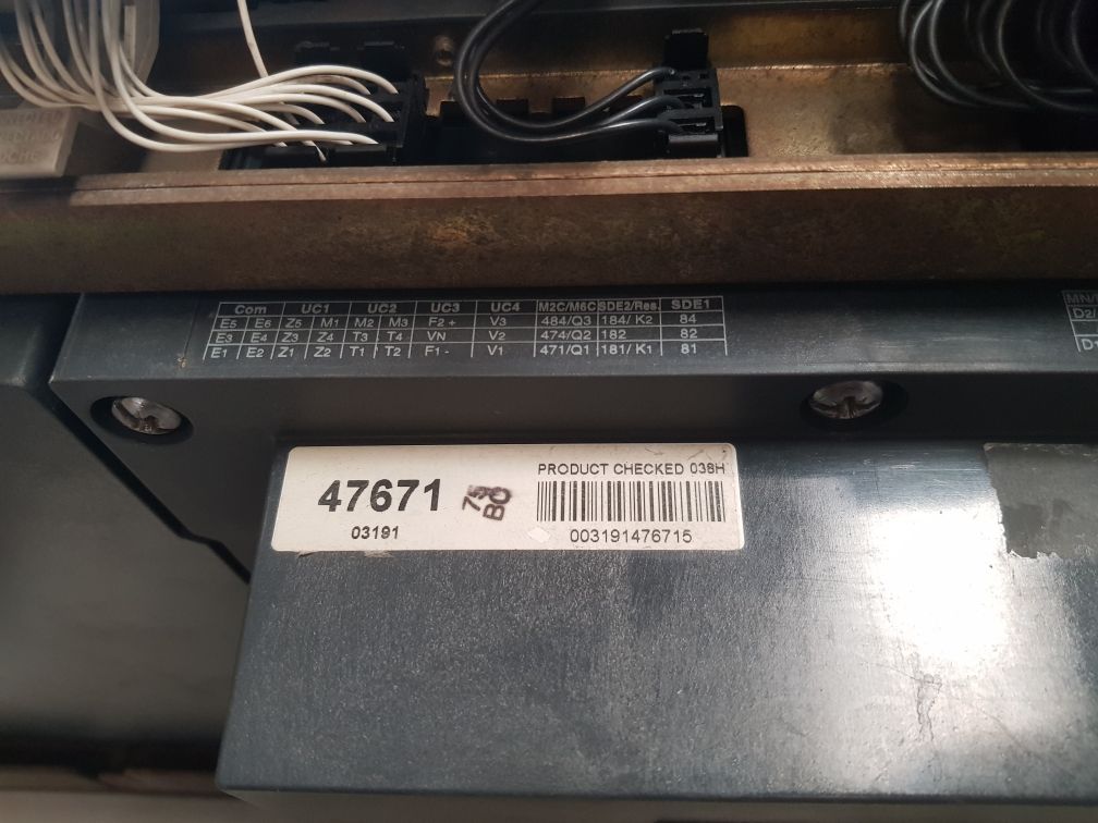 Merlin Gerin Nw50 H1 Circuit Breaker 200-240Vac