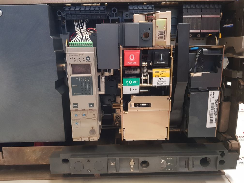 Merlin Gerin Nw50 H1 Circuit Breaker 200-240Vac