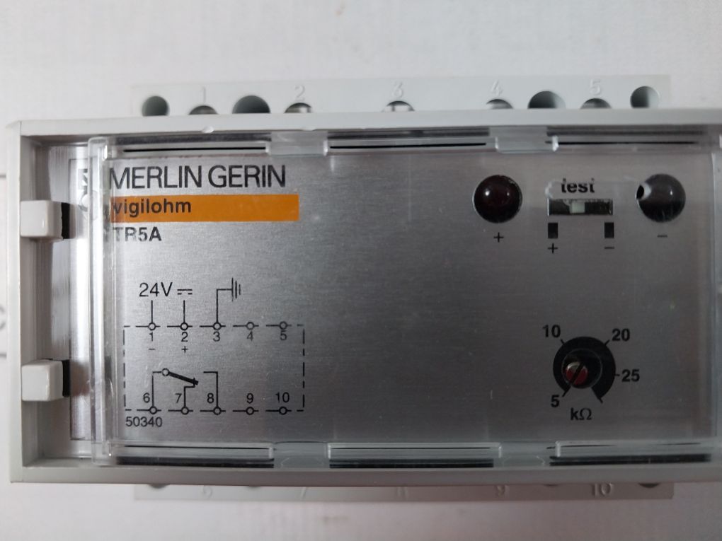 Merlin Gerin Tr5A Insulation Monitoring Relay