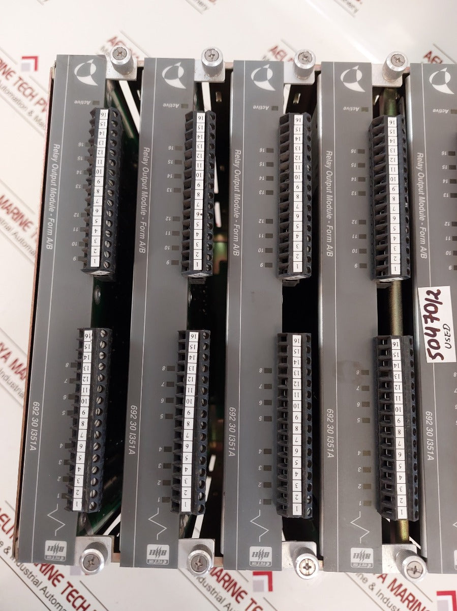Metso Automation Iop351 Relay Output Module-form A/B Rack 69230I351A