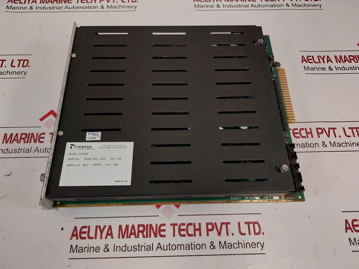 Metso Automation Pdp408 Distributed Processing Unit 181581