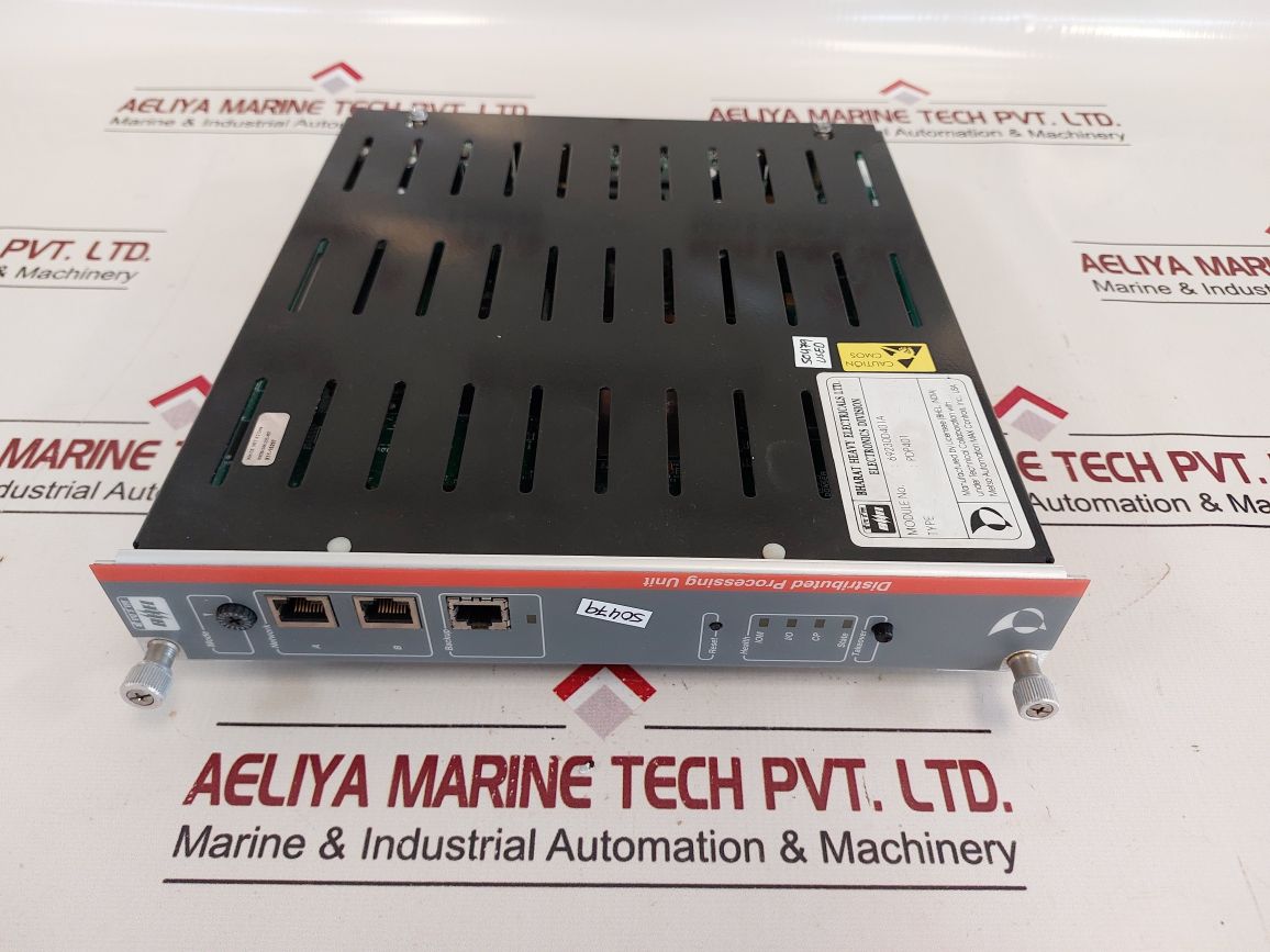 Metso Automation Pdp401 Distributed Processing Unit 69230D401A