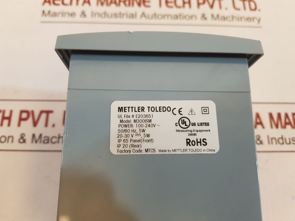Mettler Toledo M300 Ism 1 Channel Multi 1/4Din Transmitter 52121354