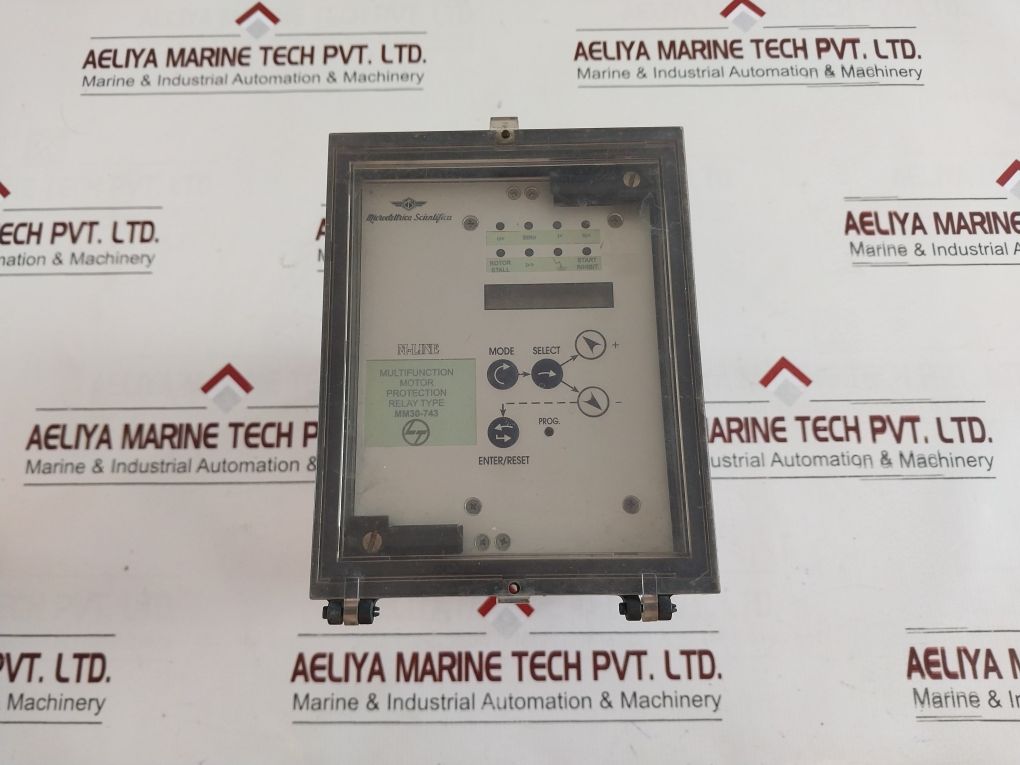 Microelettrica Scientifica L&T Mm30-743 Multifunction Motor Protection Relay