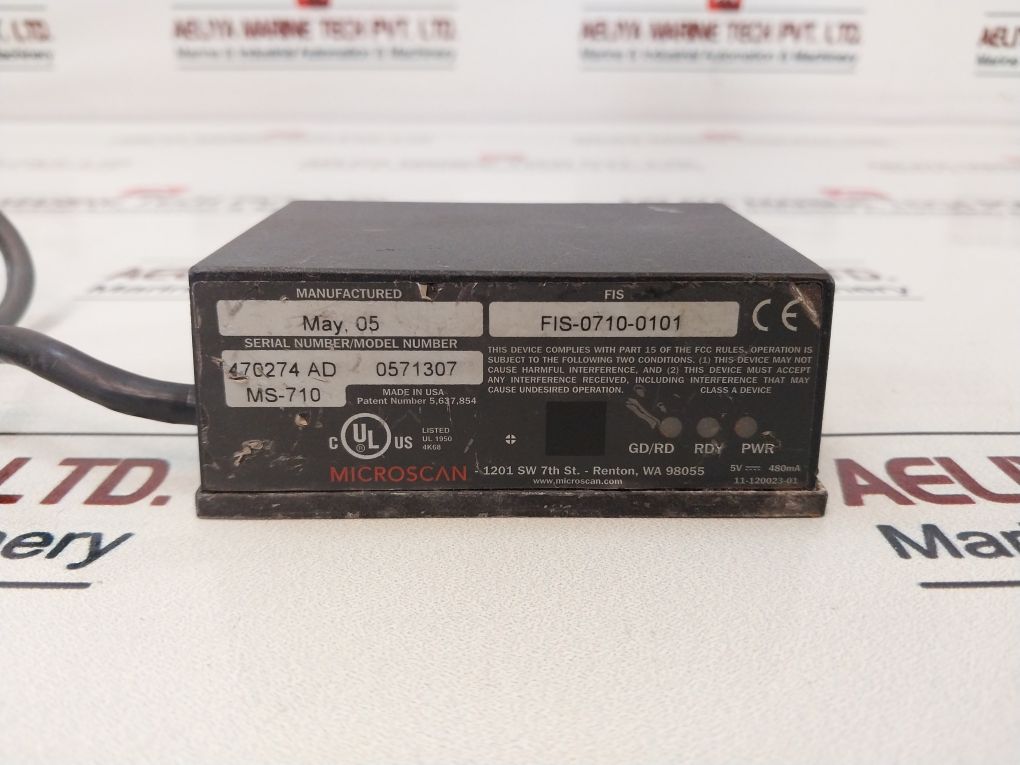 Microscan Ms-710 Bar Code Scanner