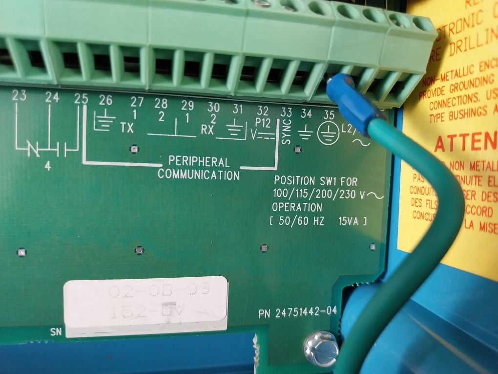 Milltronics 24751442-04 Level Monitor