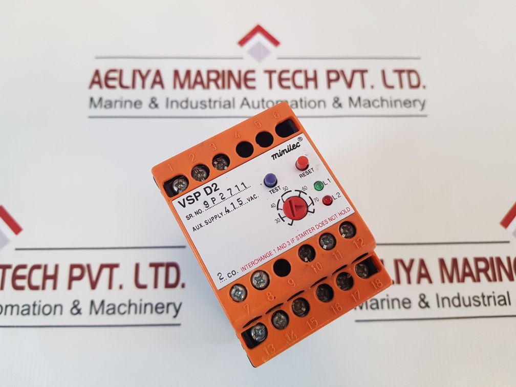 Minilec Vsp D2 Phase Failure Relay