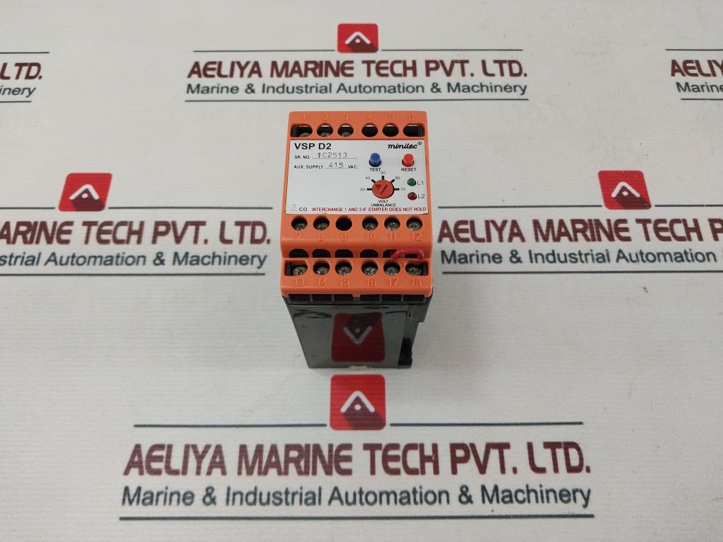 Minilec Vsp D2 Phase Failure Relay