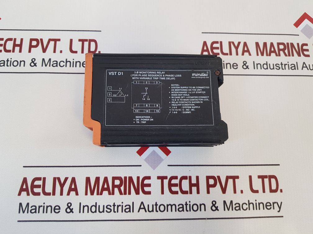 Minilec Vst D1 Monitoring Relay