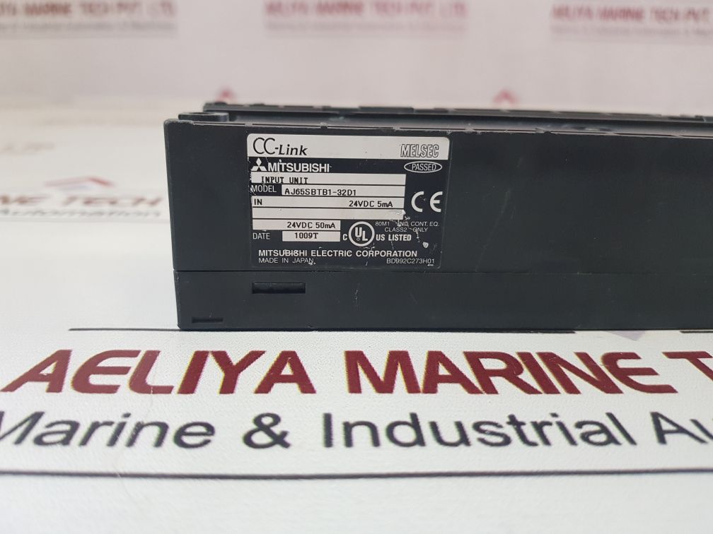 Mitsubishi Aj65Sbtb1-32D1 Cc-link Input Unit 24Vdc,50Ma