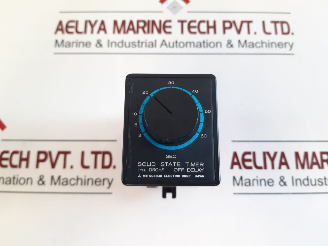 Mitsubishi Drc-f Solid State Timer 2 To 60 Sec