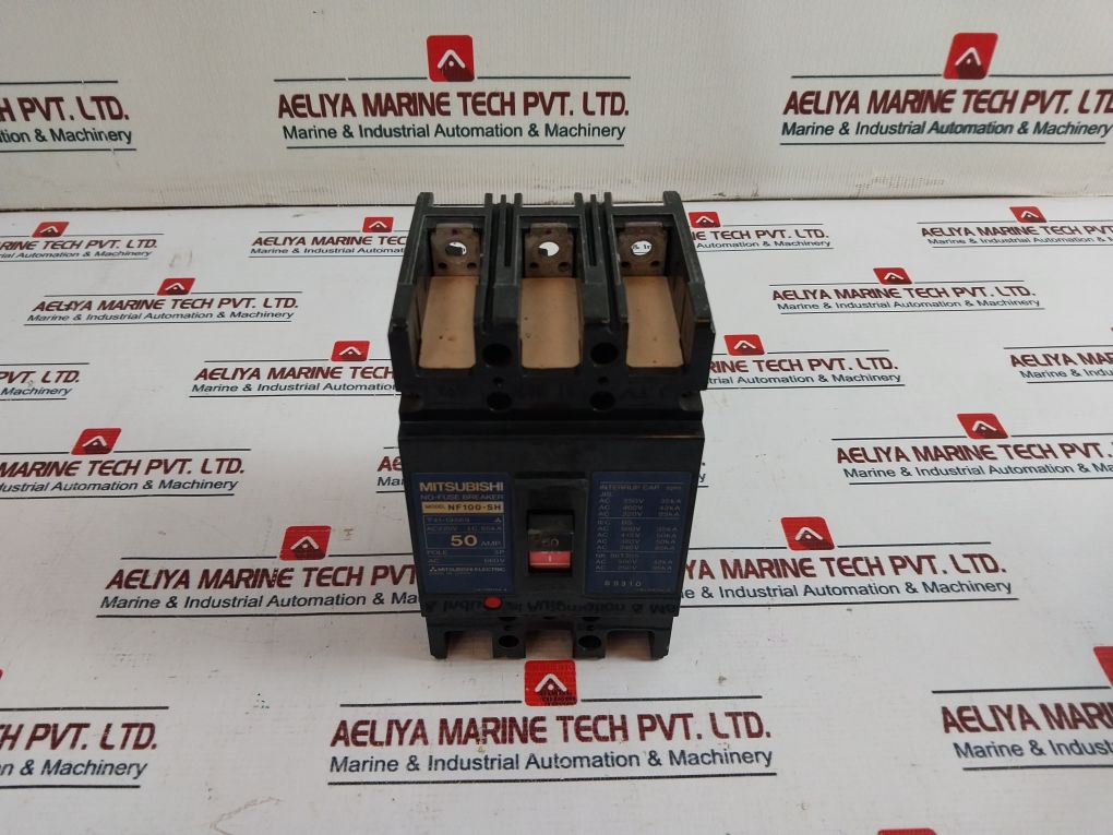 Mitsubishi Electric Nf100-sh 3 Pole No-fuse Circuit Breaker Ac220V 50 A 50/60Hz