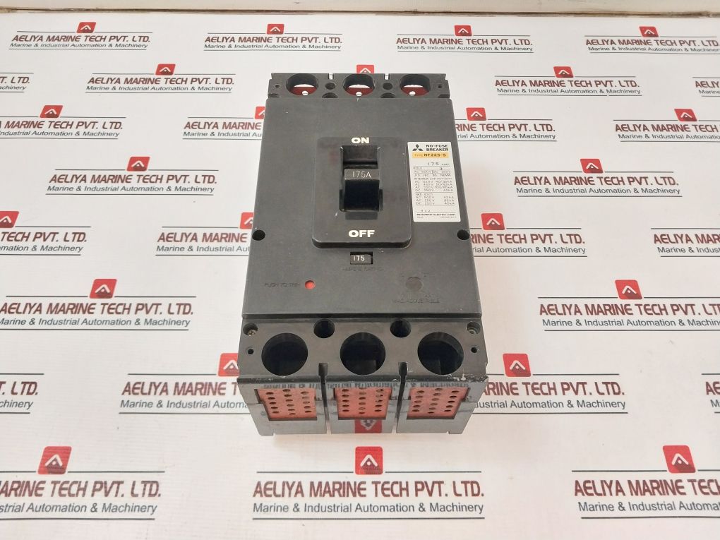 Mitsubishi Electric Nf225-s No-fuse Breaker 175 Amp Pole 3