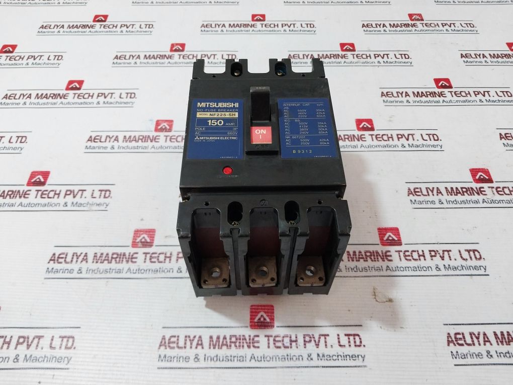 Mitsubishi Electric Nf225-sh No-fuse Breaker 150Amp Pole-3P