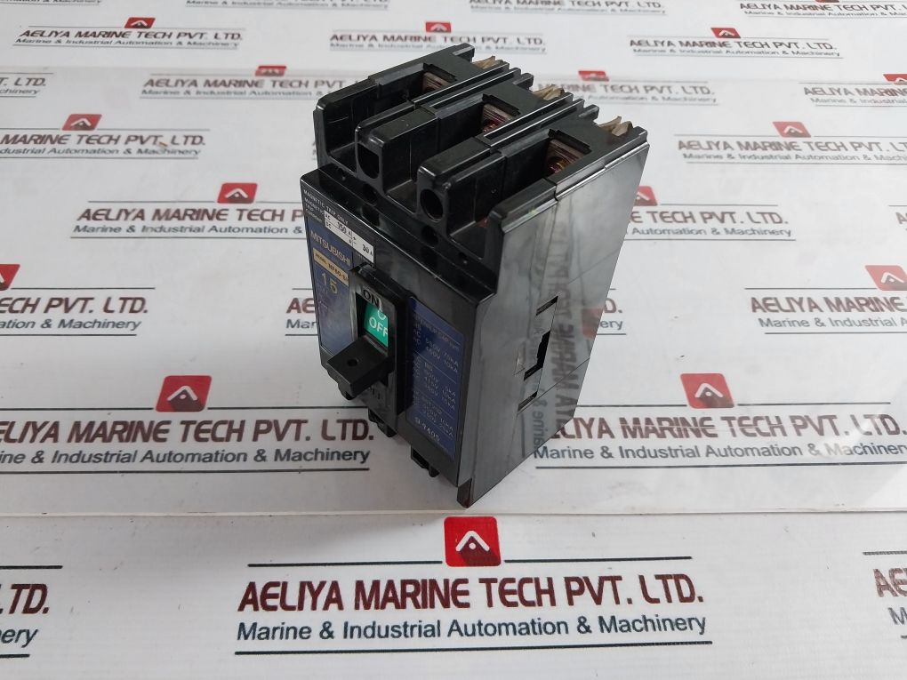 Mitsubishi Electric Nf60-sh 3 Pole No-fuse Circuit Breaker 15A Ac 600V