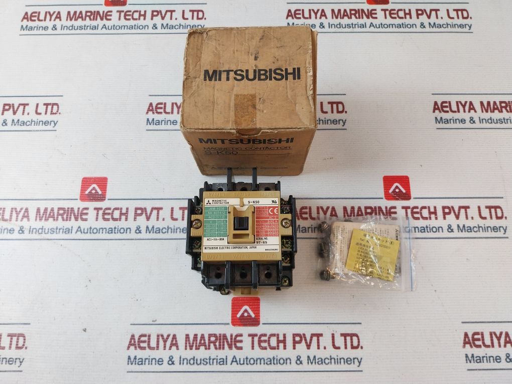 Mitsubishi Electric S-k50 Magnetic Contactor Ac 100V