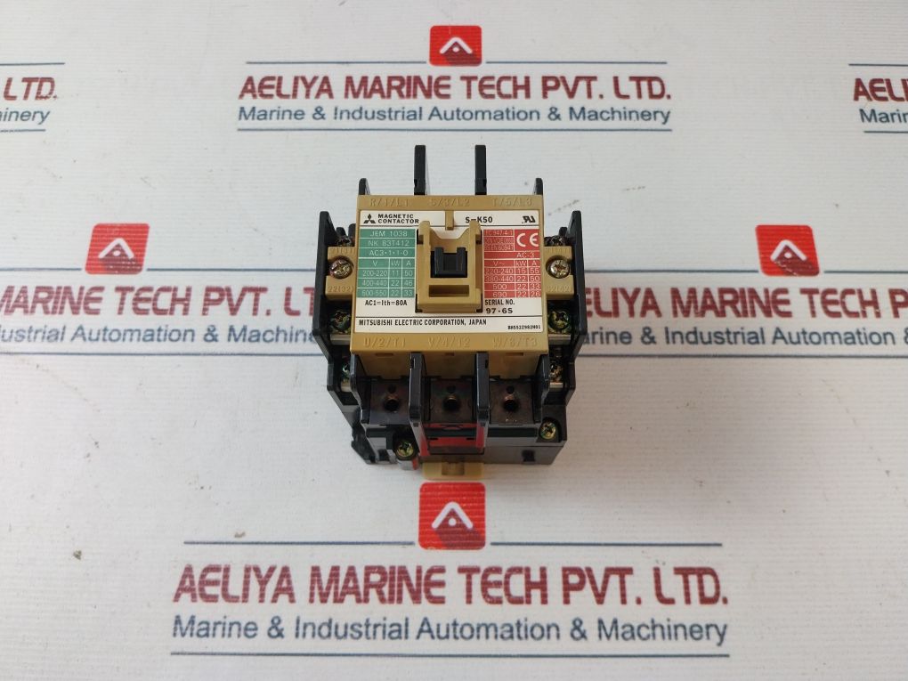 Mitsubishi Electric S-k50 Magnetic Contactor Ac 100V