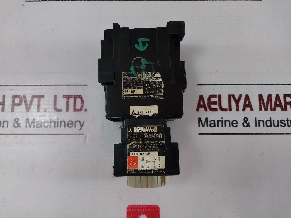 Mitsubishi Electric Ua-tr4An Pneumatic Time Delay 220V 0.15A
