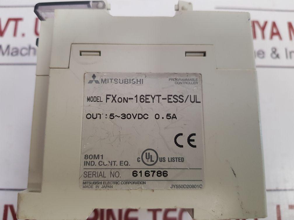 Mitsubishi Fxon-16Eyt-ess/Ul Programmable Controller Jy550D20801C