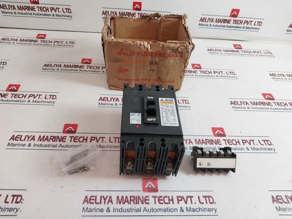 Mitsubishi Nf100-ha No-fuse Breaker 50/60Hz