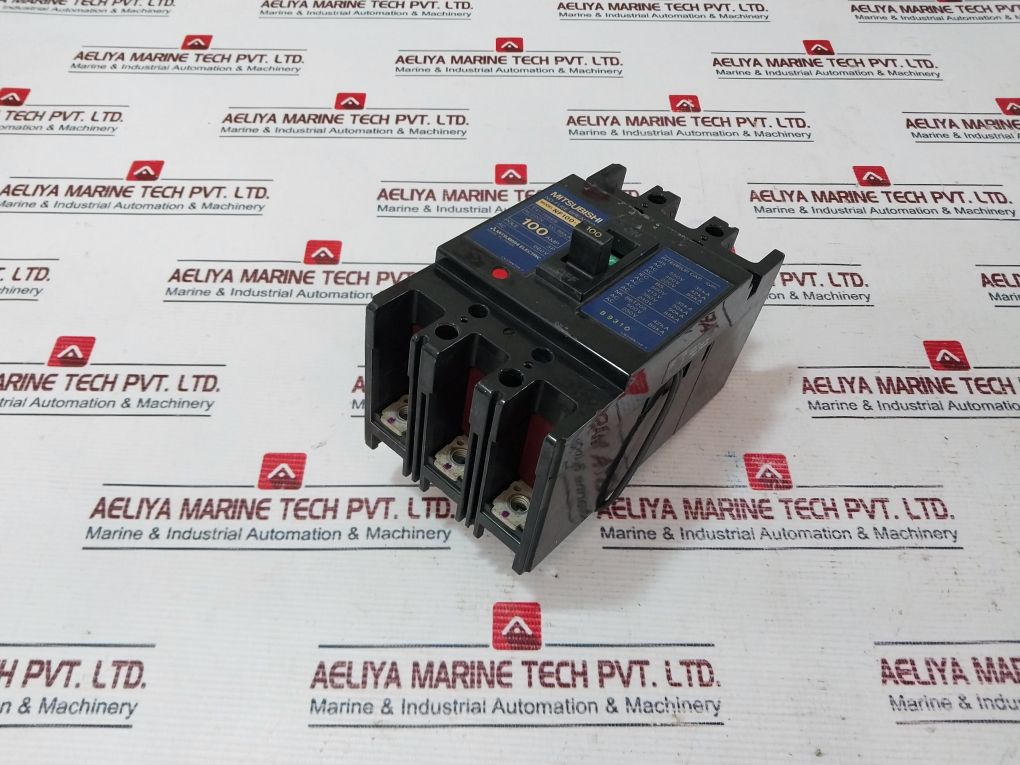 Mitsubishi Nf100-sh No-fuse Circuit Breaker 3 Pole 100 Amp 50/60Hz